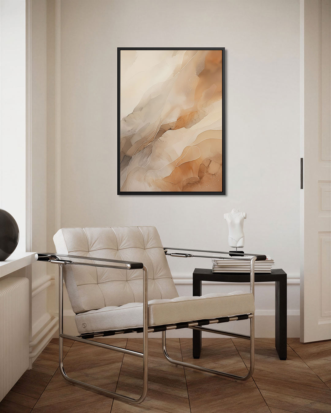 Organische aardetinten Kunstwerk