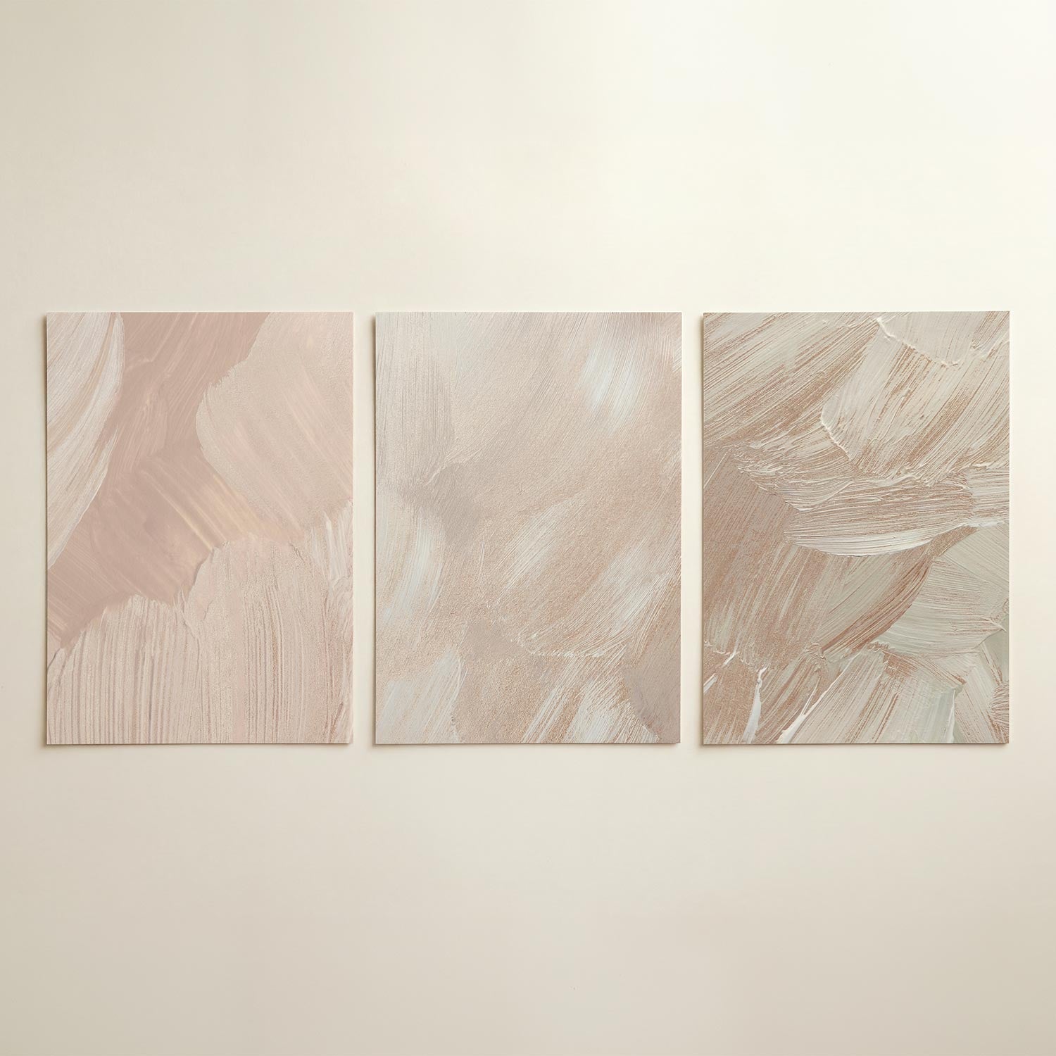 Zachte kleurvlakken Posterset