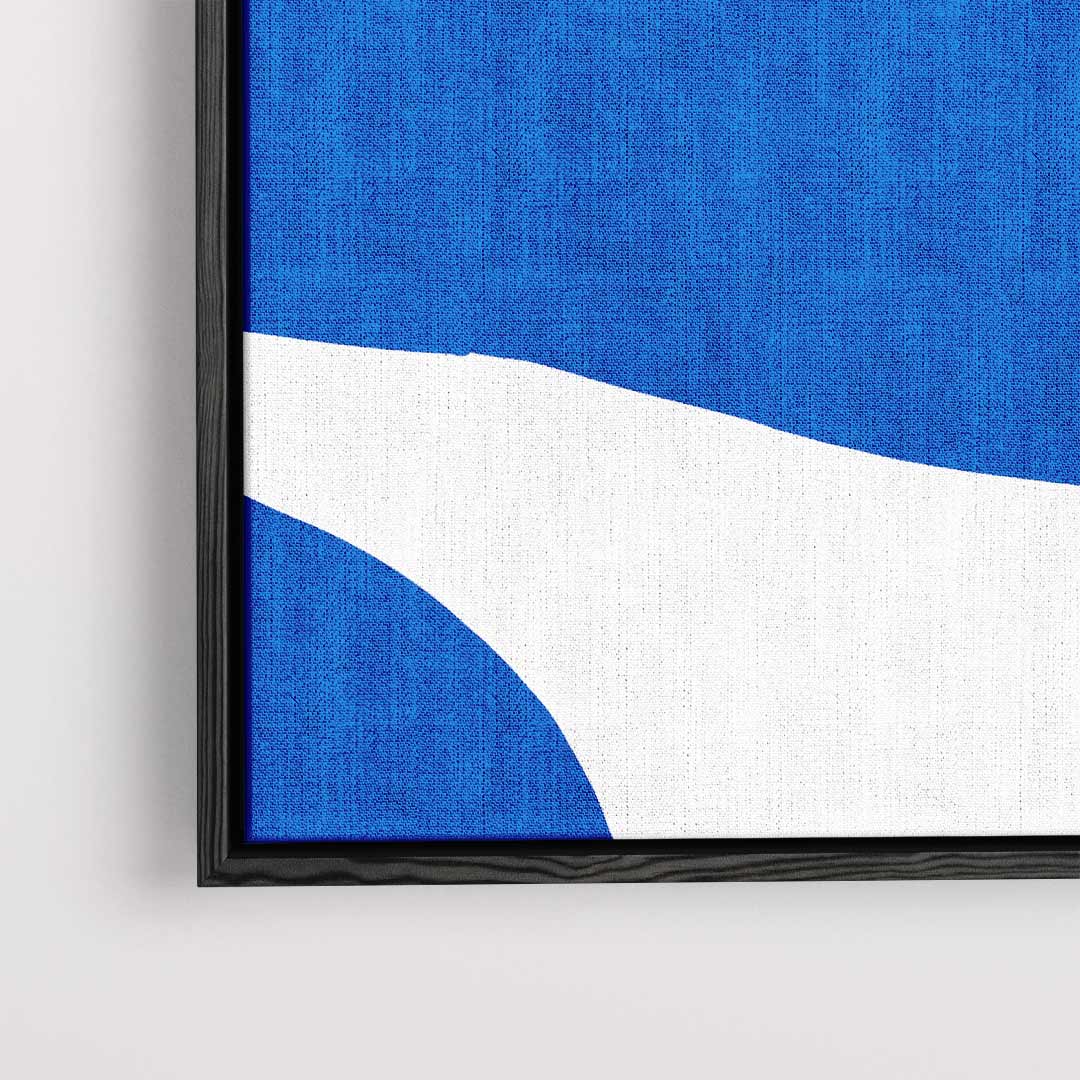 Blauwe Golven Kunstwerk-canvas-dibond-plexiglas-wanddecoratie-WallArtistic