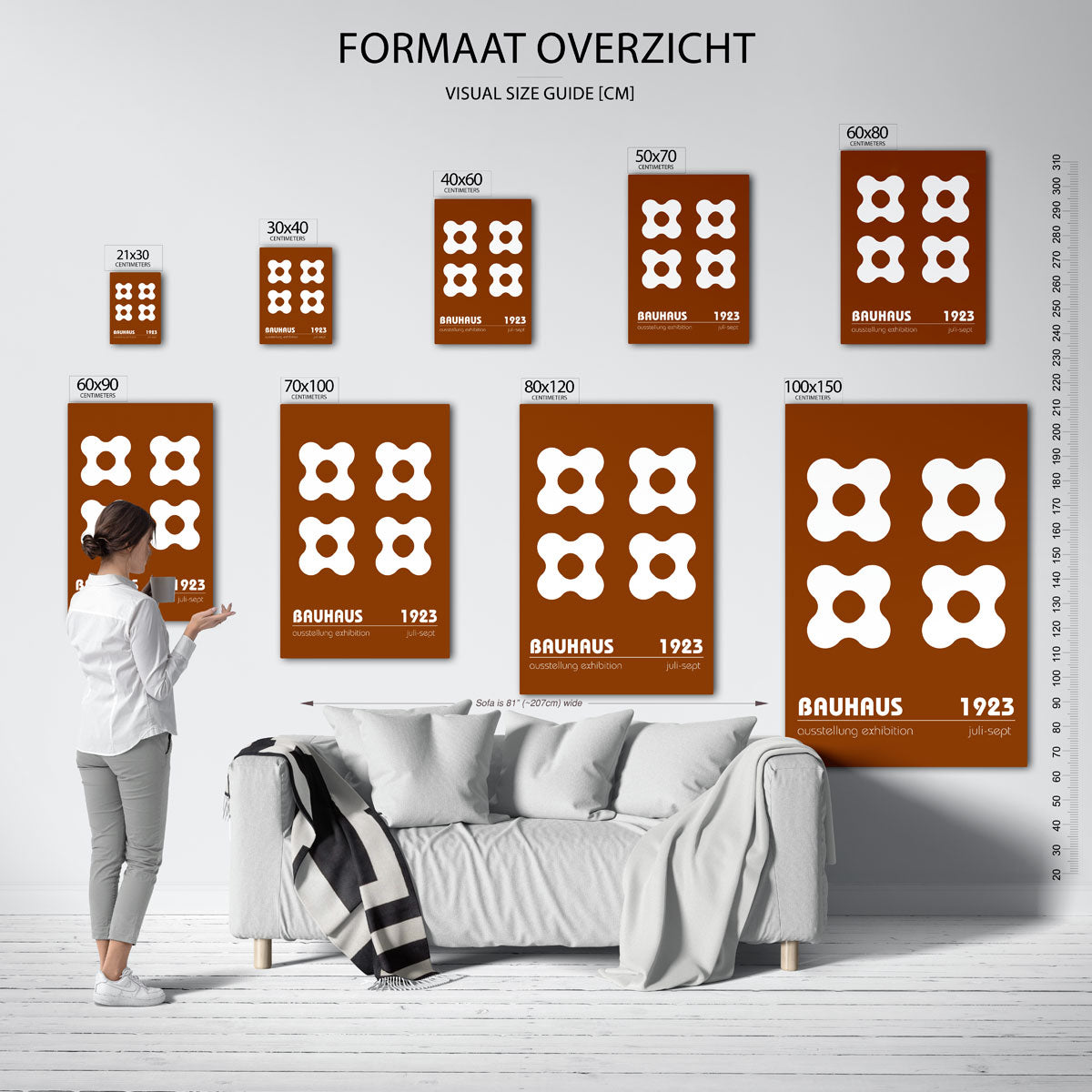 Vormen en vlakken Poster