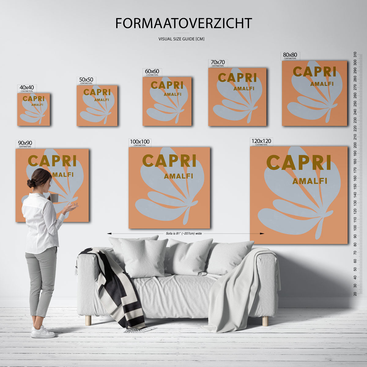 Capri amalfi Poster