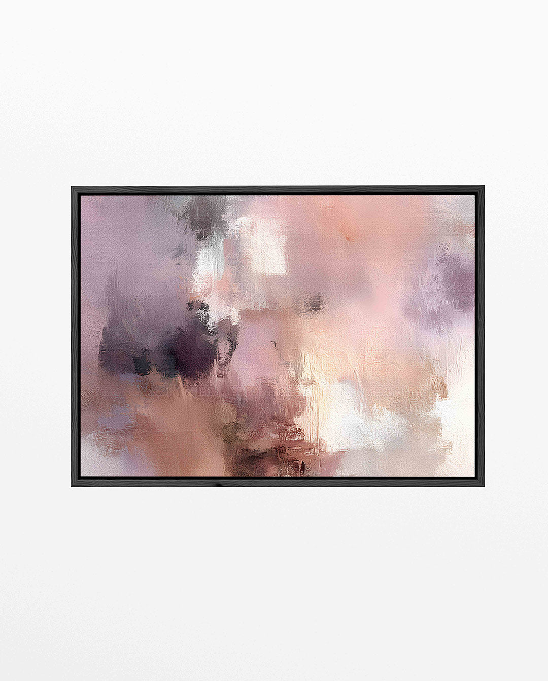 Vervaagde kleurencompositie Kunstwerk