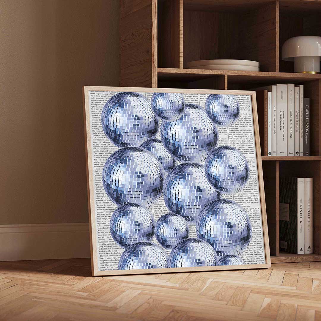 Reflecterende bollen Poster
