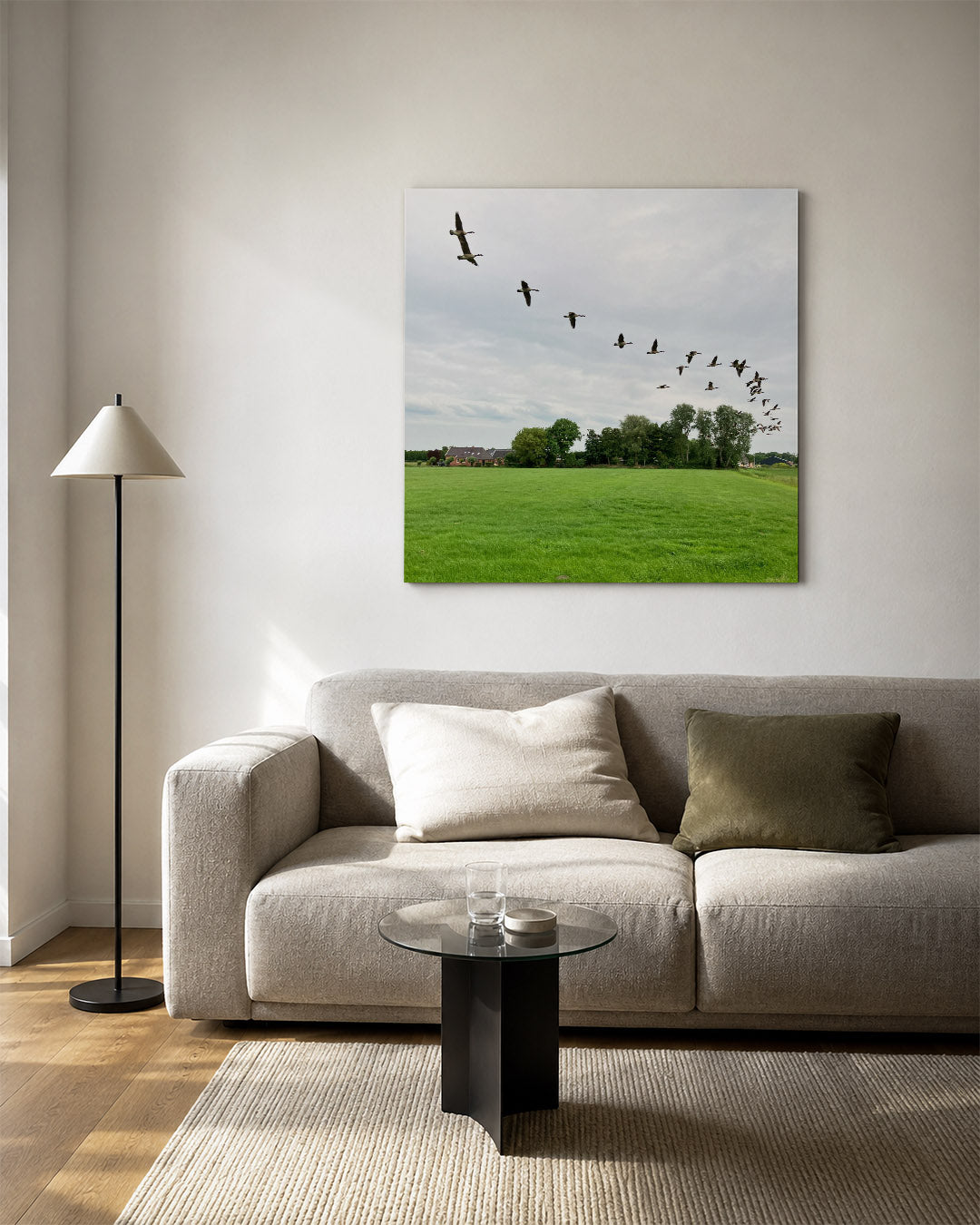 Vliegende vogels Kunstwerk