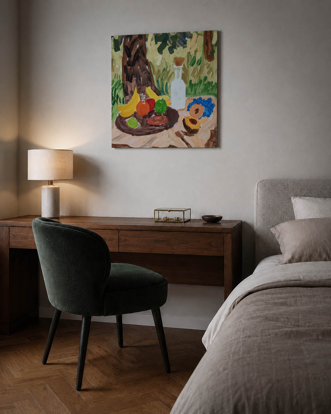 Fruit en natuur Kunstwerk