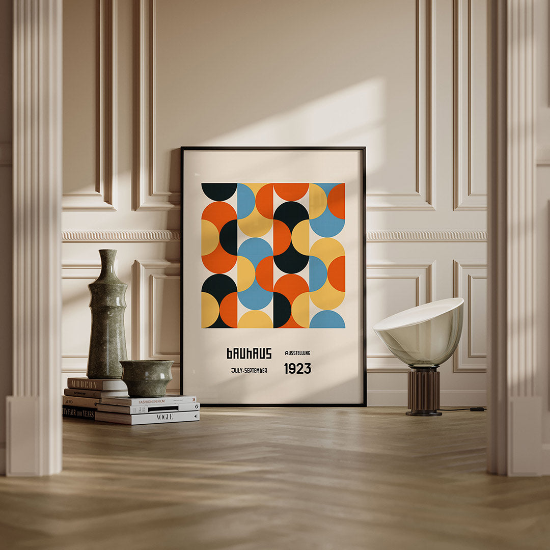 Vormritme en kleur Poster