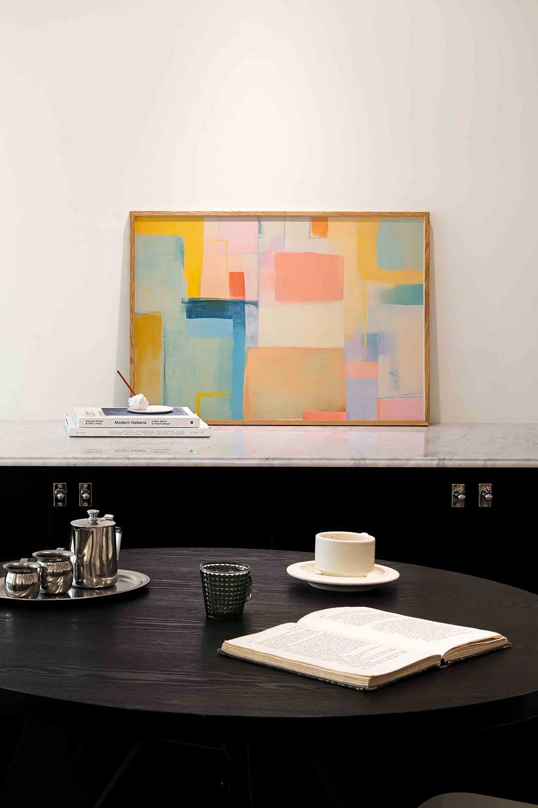 Abstracte vormen Poster