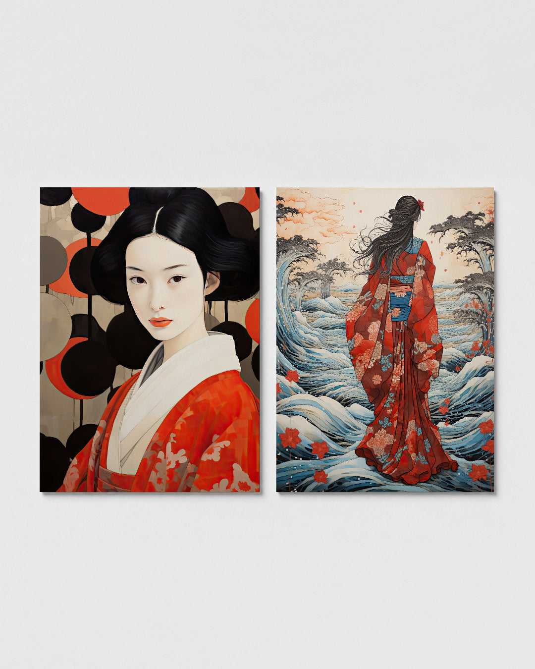 Kleur en vormen Posterset
