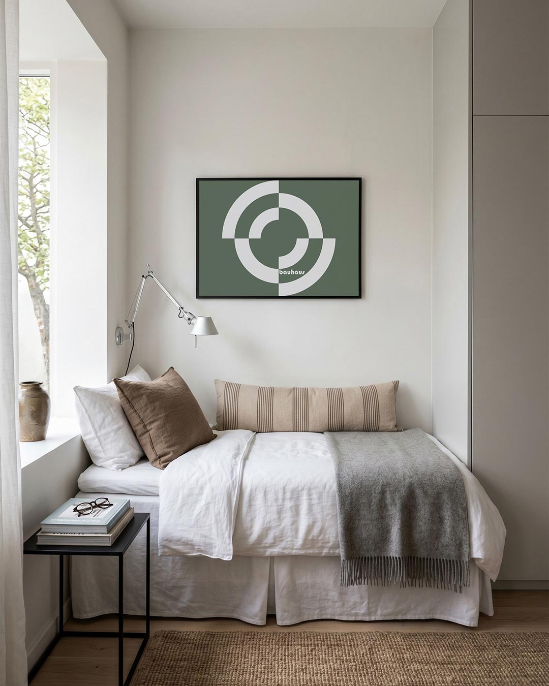 Cirkelvormen en lijnen Poster
