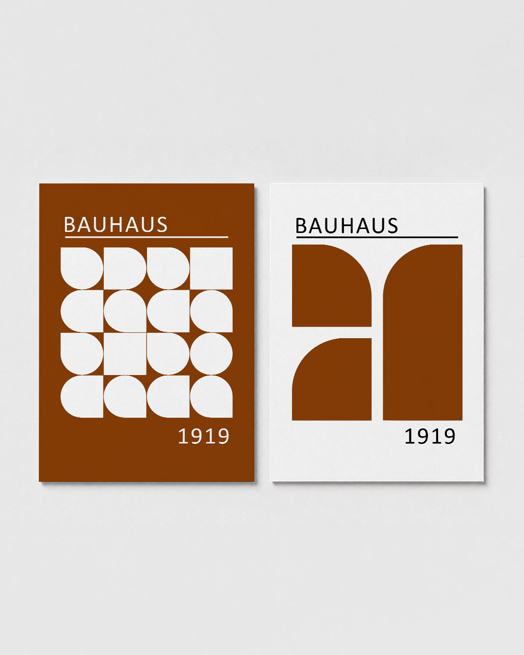 Vormen en vlakken Posterset