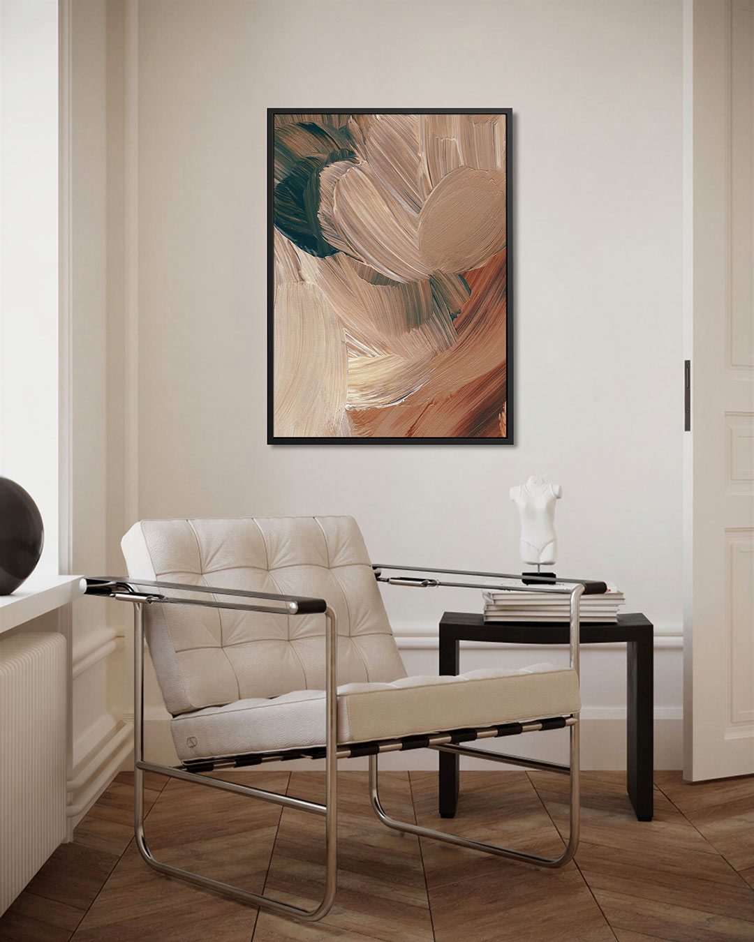 Penseelstreken Kunstwerk
