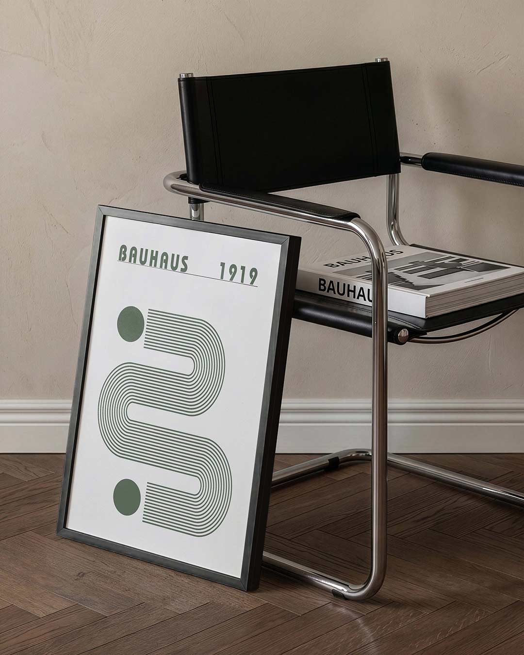 Lijnen en vormen Poster