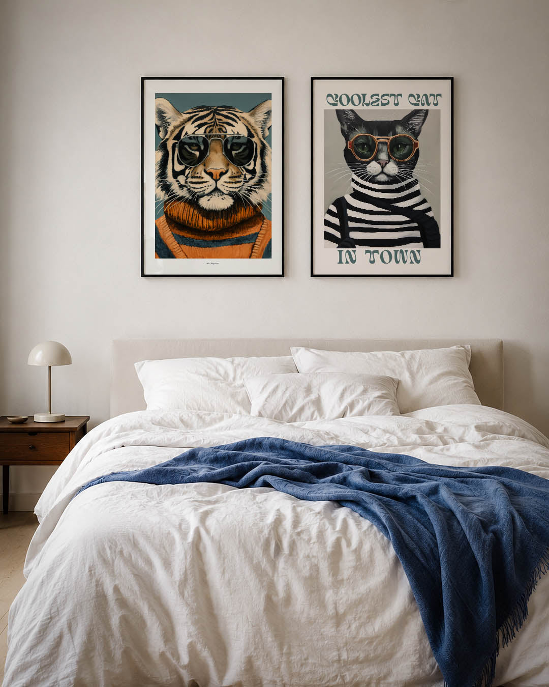 Dierlijke coolness Posterset