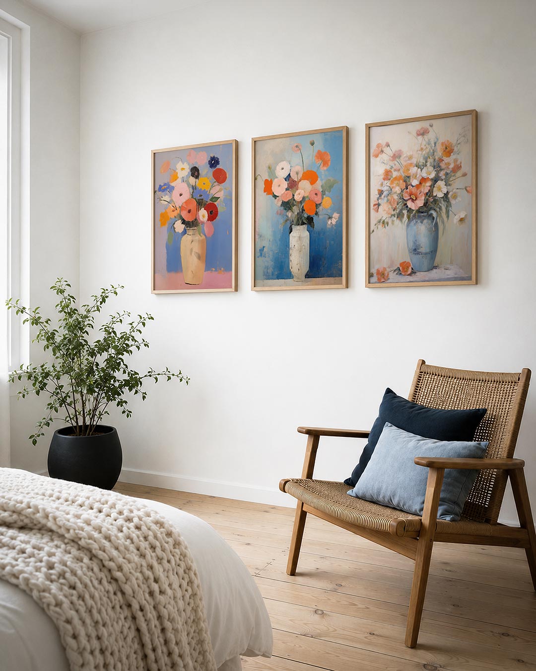 Bloemrijke kleurenpracht Posterset