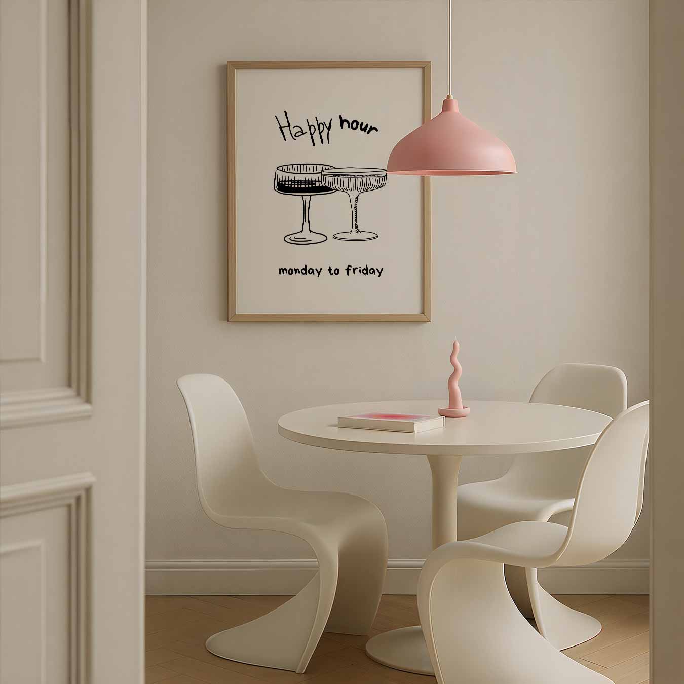 Happy Hour Inspiratieposter-WallArtistic