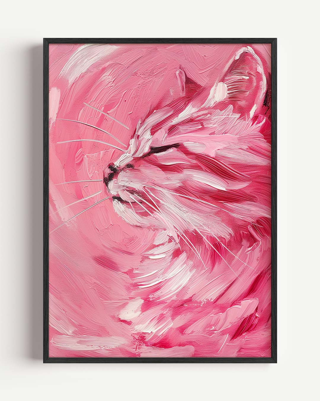 Dromerige Kattenkunst Poster-WallArtistic