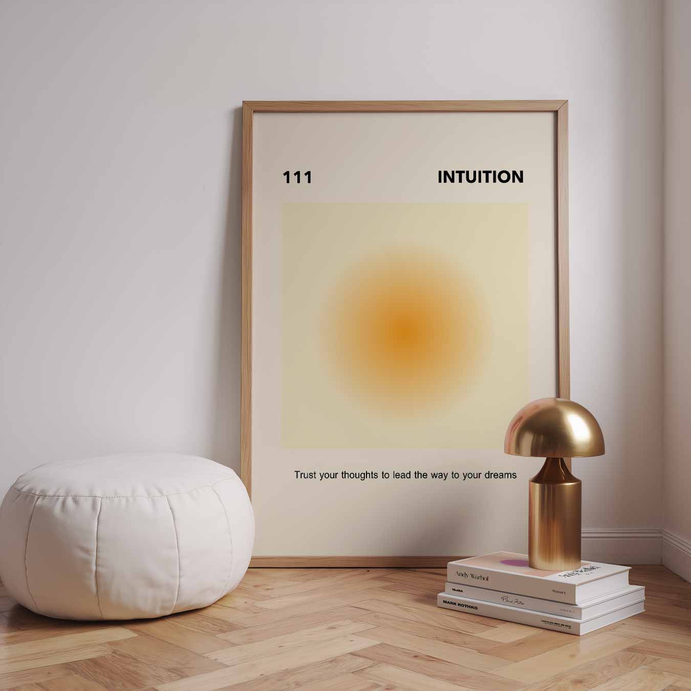 Vertrouw op je intuïtie poster-WallArtistic