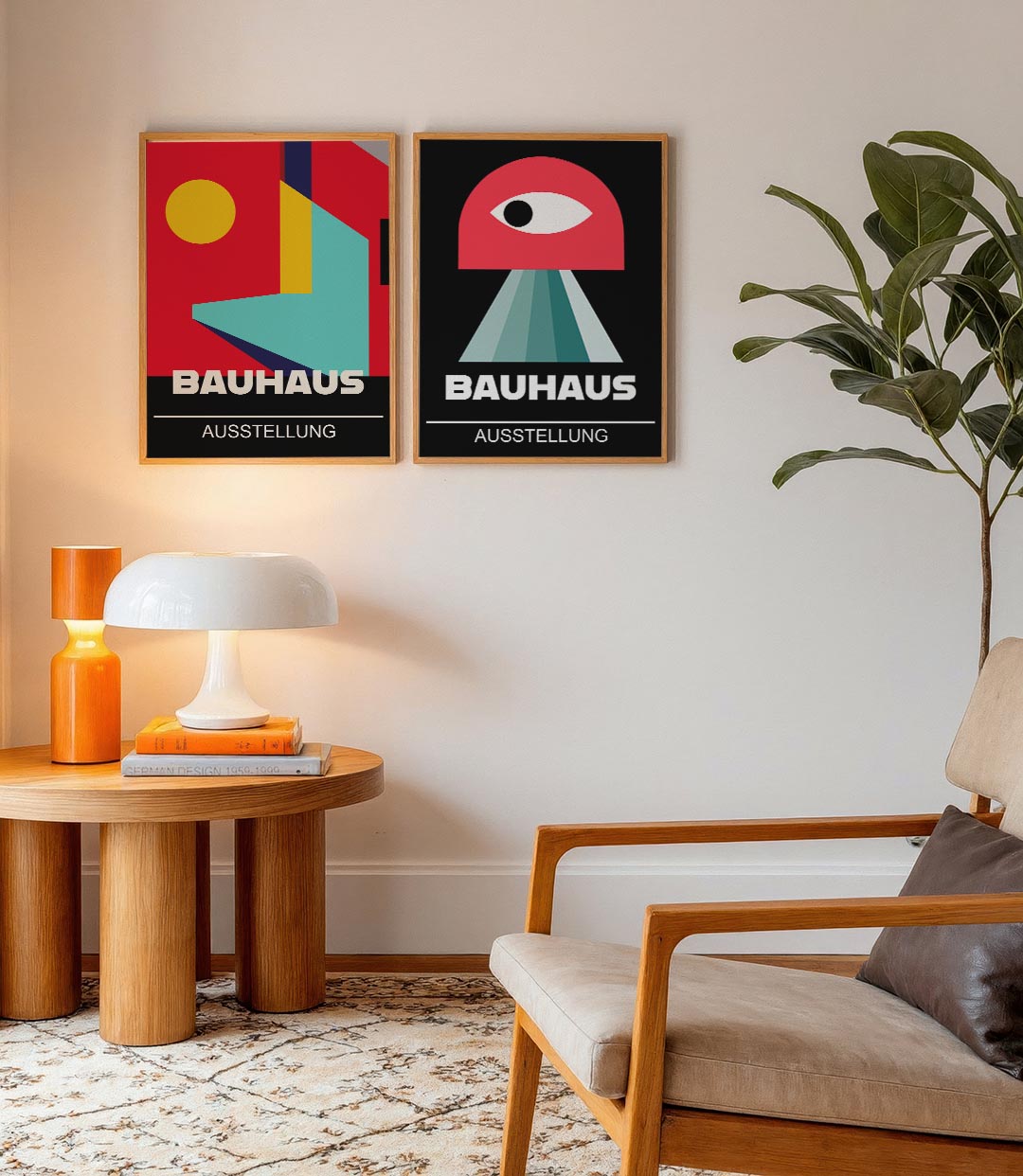 Kleur en lijnenspel Posterset