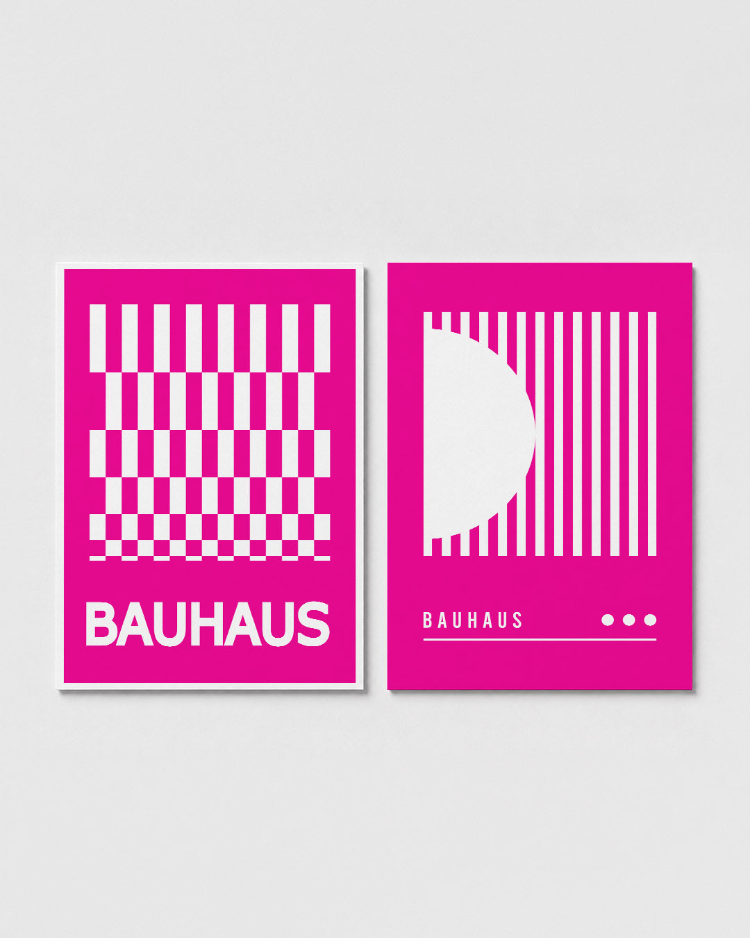 Kleurrijke ruitpatronen Posterset