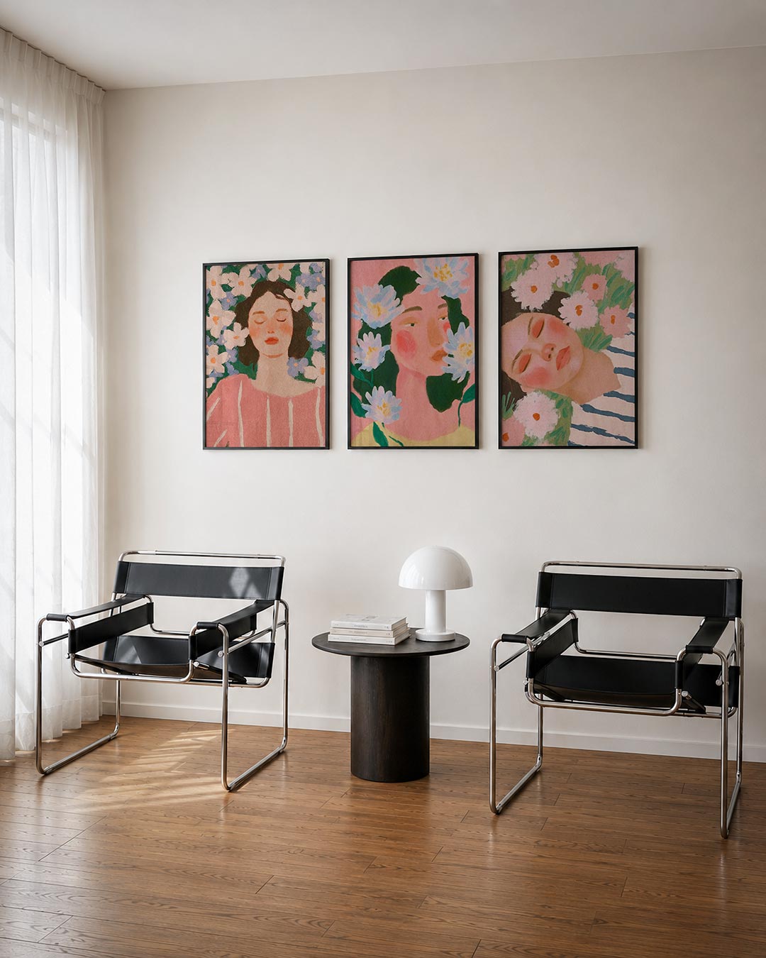 Bloemen en rust Posterset