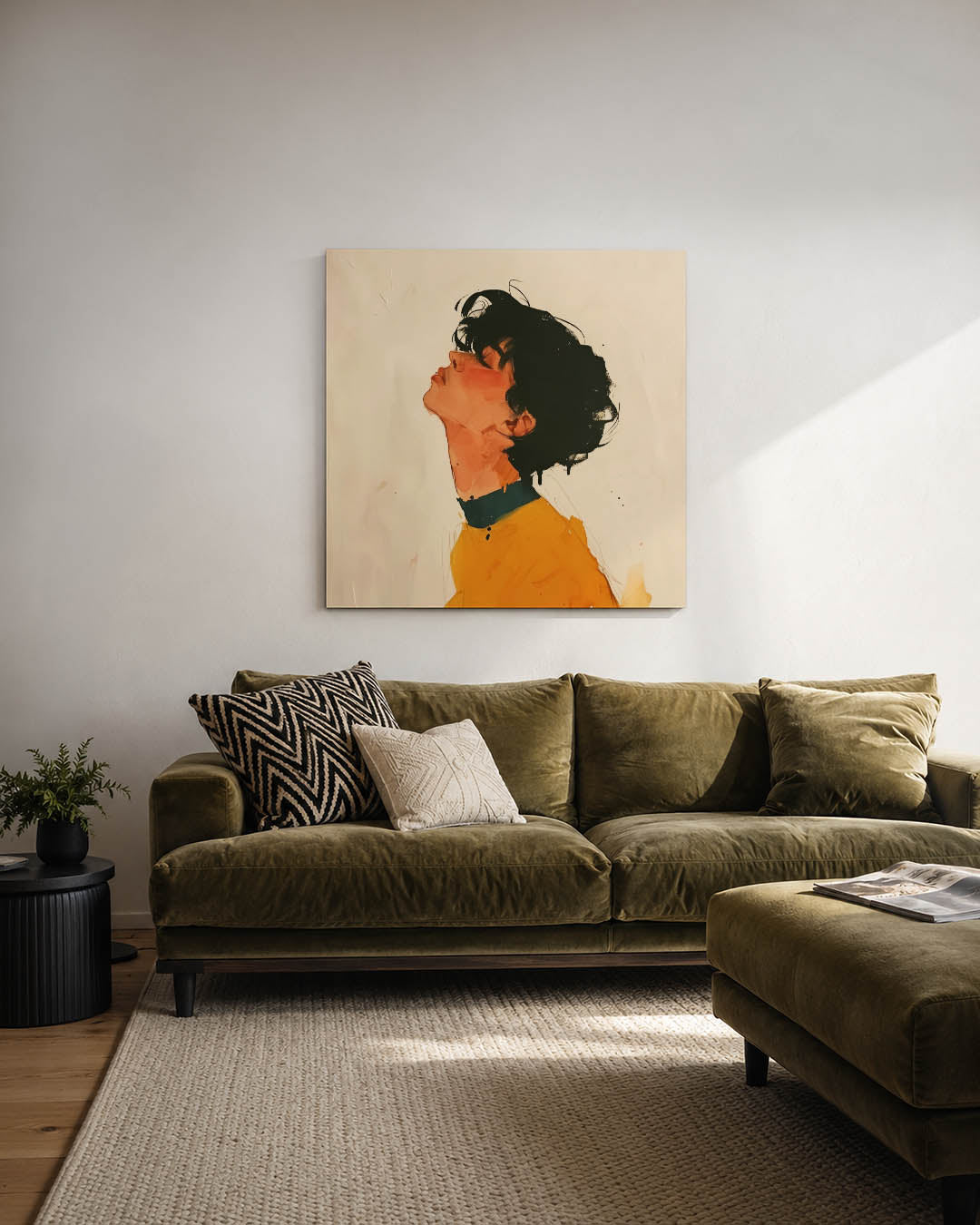 Portretstudie Kunstwerk