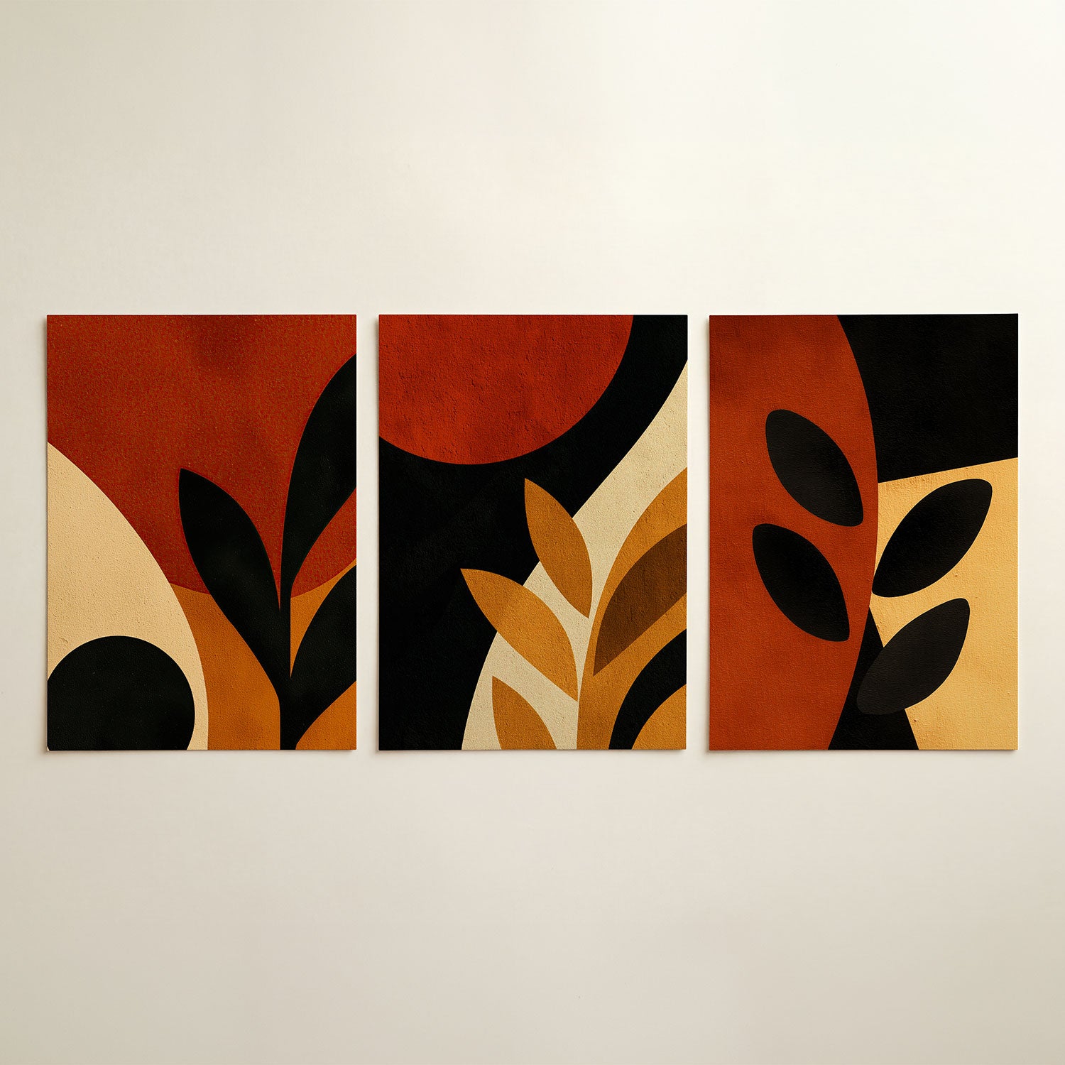 Vormen en vlakken Posterset