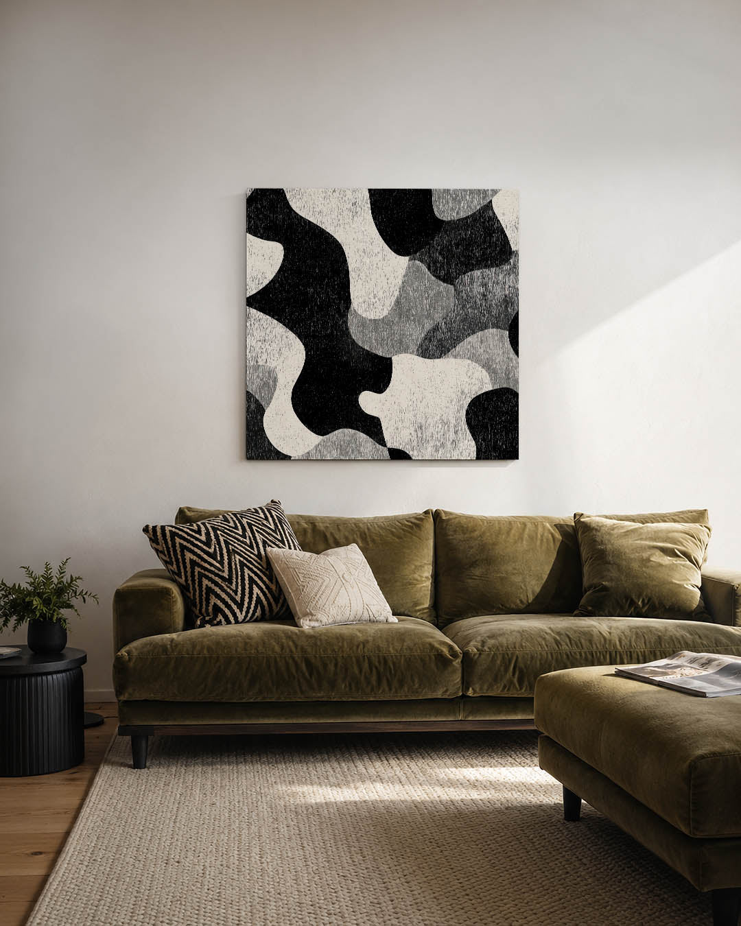 Organische vormen Kunstwerk