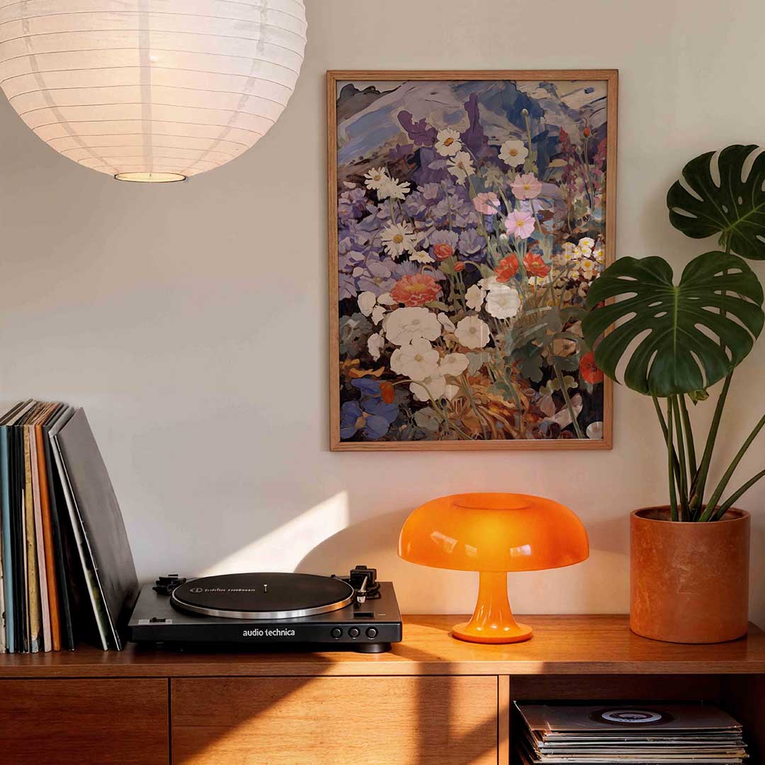 Bloemen in volle bloei Poster
