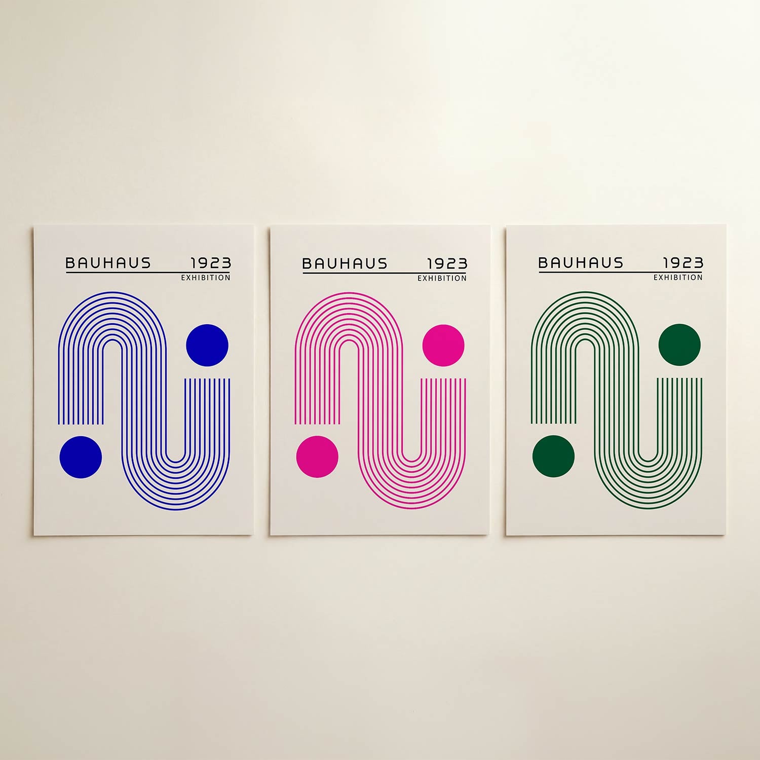 Lijnen en cirkels Posterset