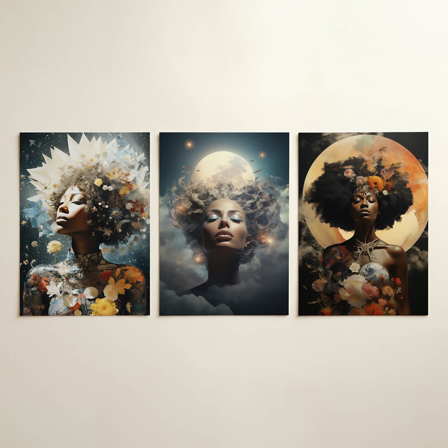 Bloemrijke droom Posterset