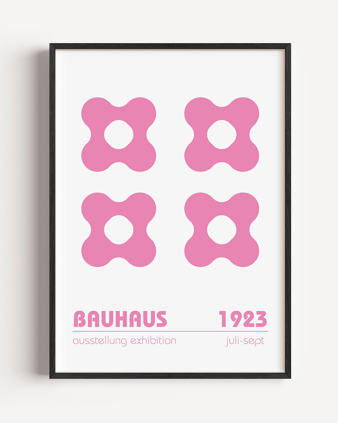 Vormritme en kleur Poster