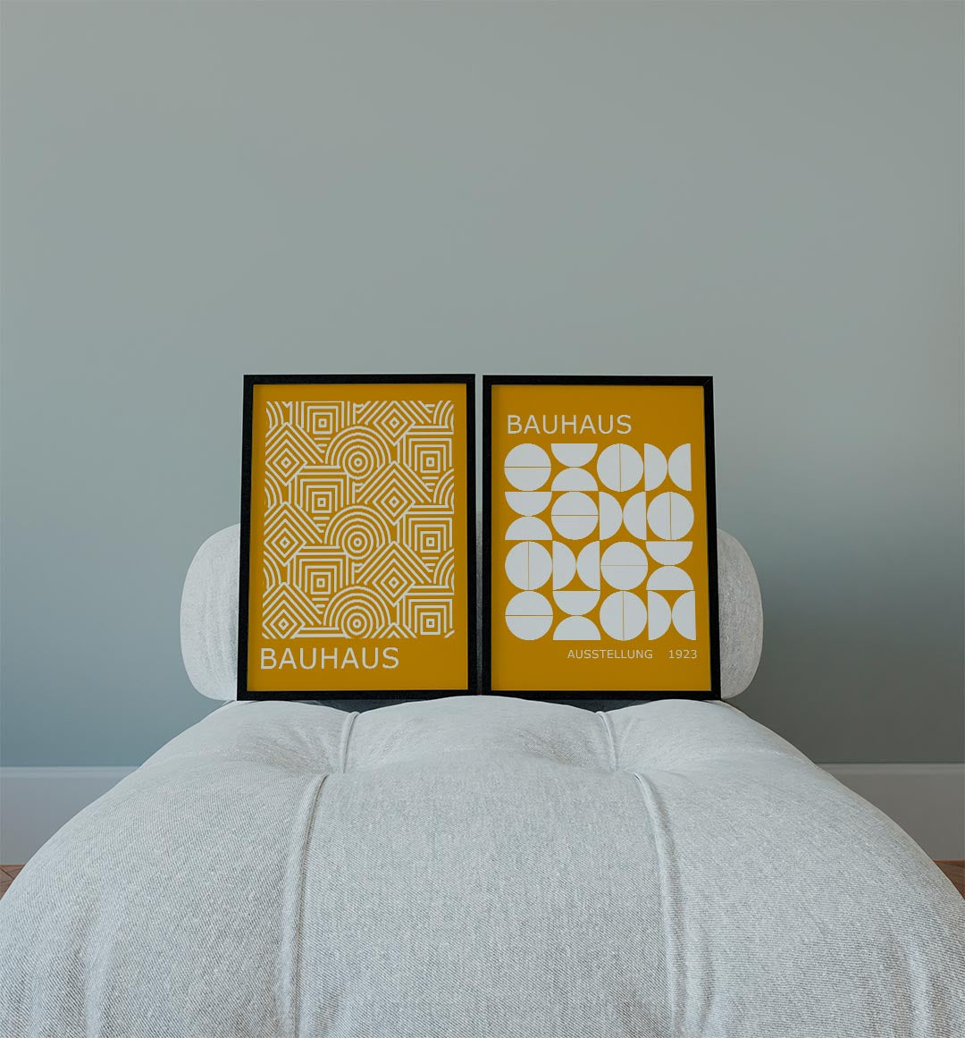 Patroonritme en lijnen Posterset