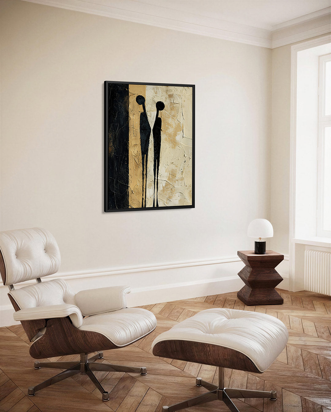 Figuratieve textuur Kunstwerk