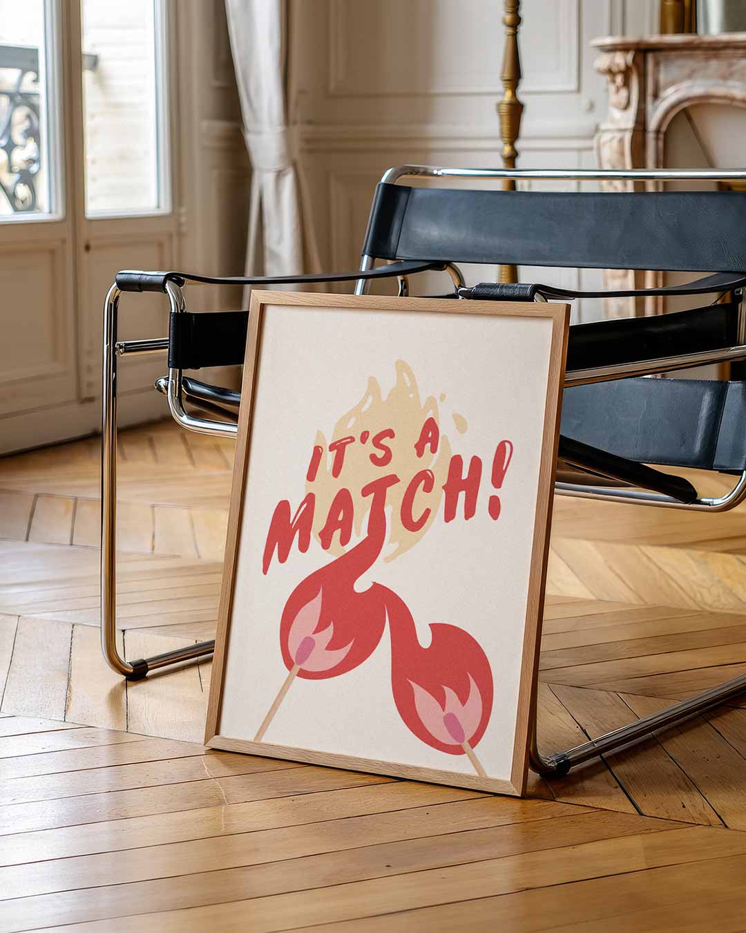 It's a Match! Poster-WallArtistic