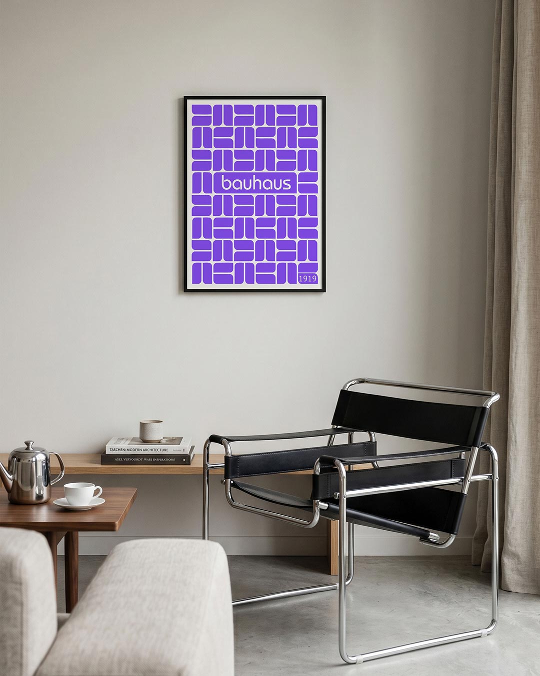 Vormritme en kleur Poster