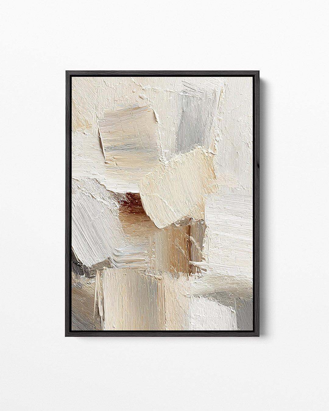 Neutrale textuur compositie Kunstwerk