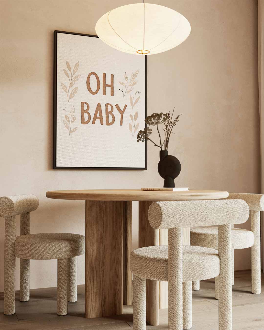 Oh Baby Wanddecoratie Kunstwerk-canvas-dibond-plexiglas-wanddecoratie-WallArtistic