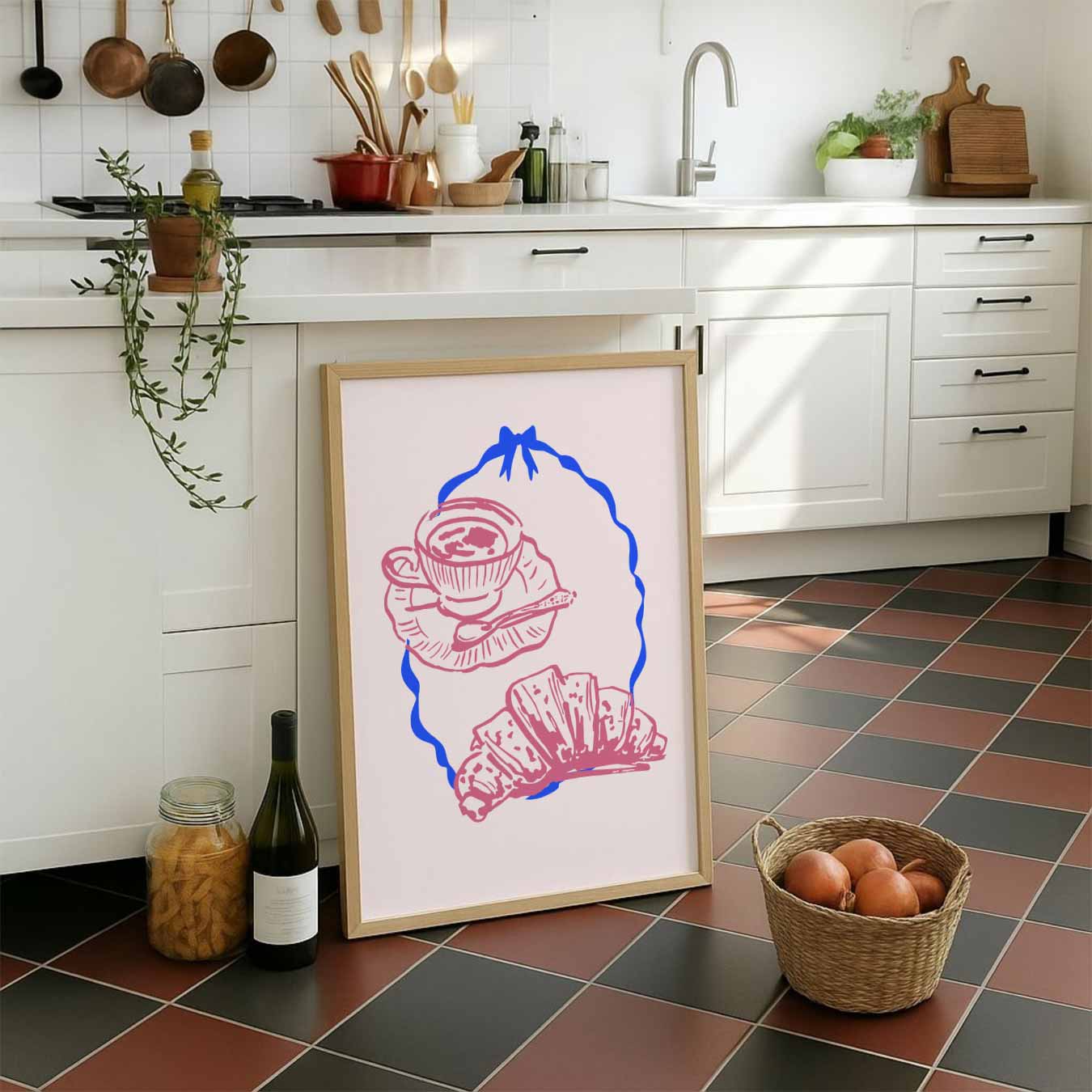 Ontbijt Dromen Poster-WallArtistic