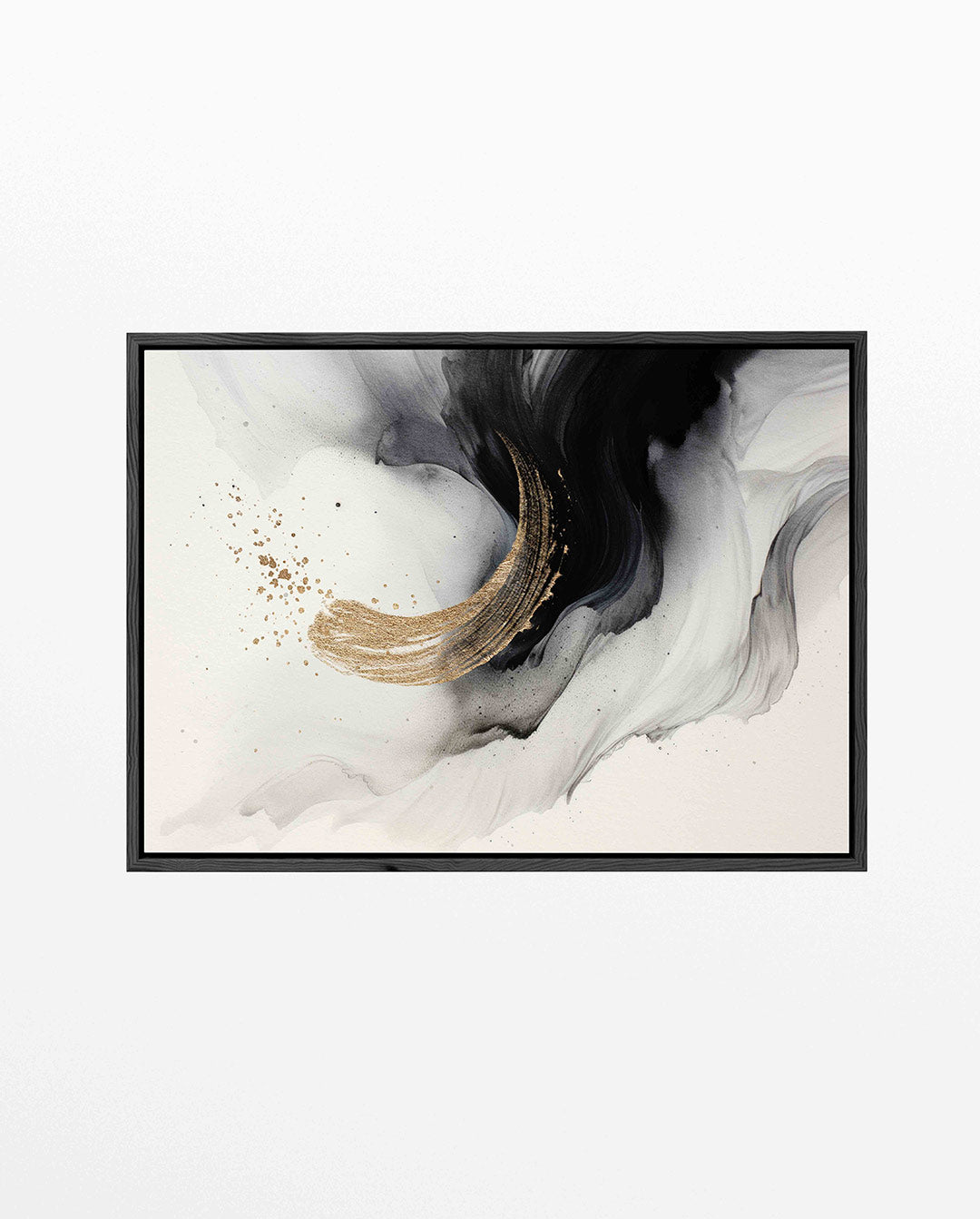Dynamische borstelstreek Kunstwerk