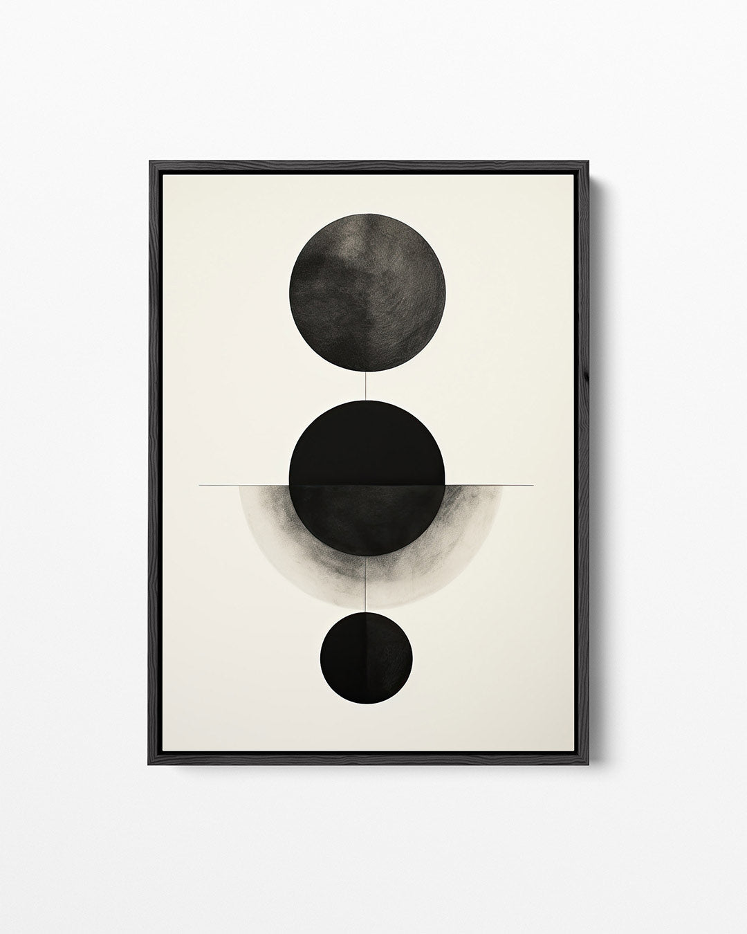 Geometrische cirkelcompositie Kunstwerk