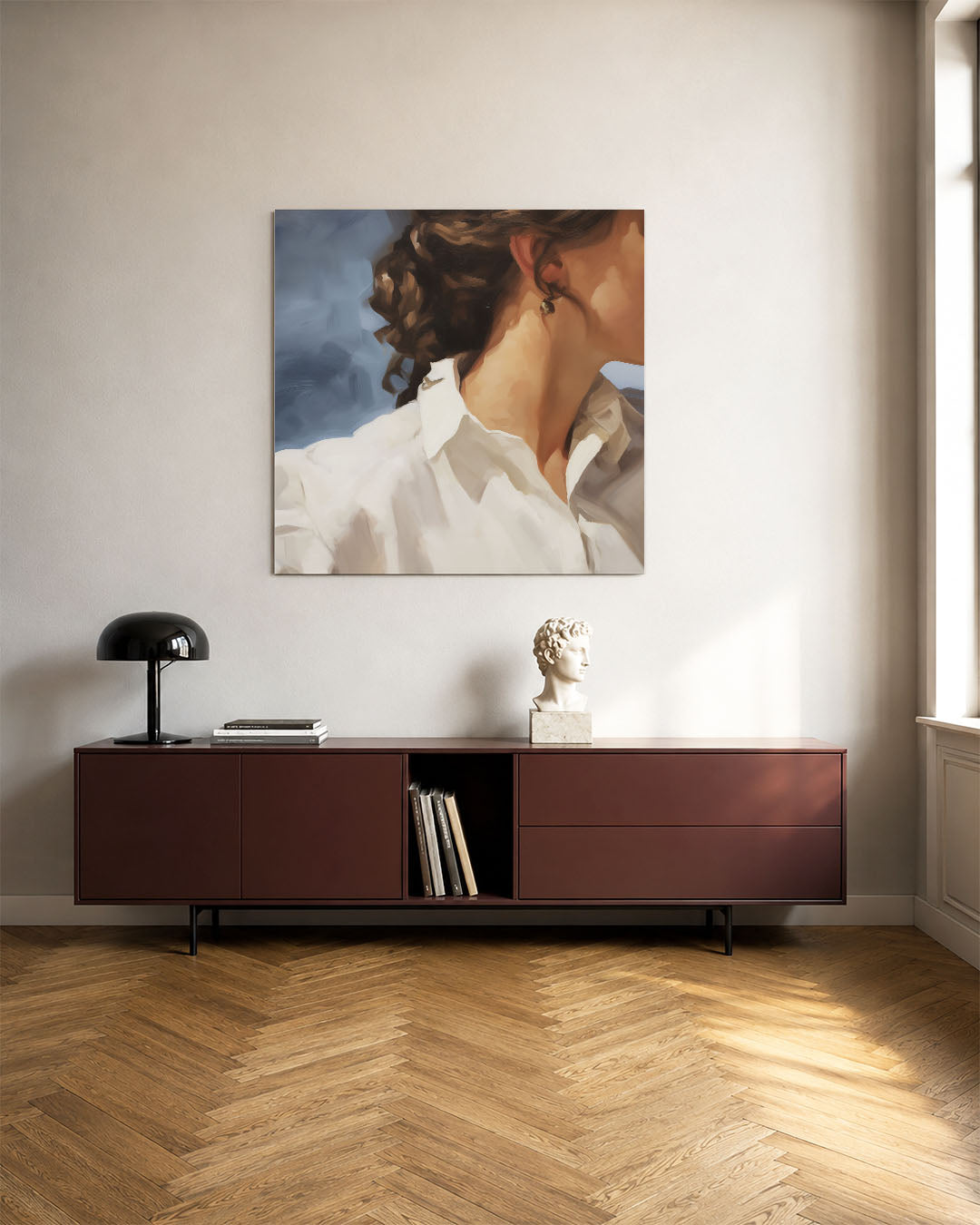 Portretstudie Kunstwerk