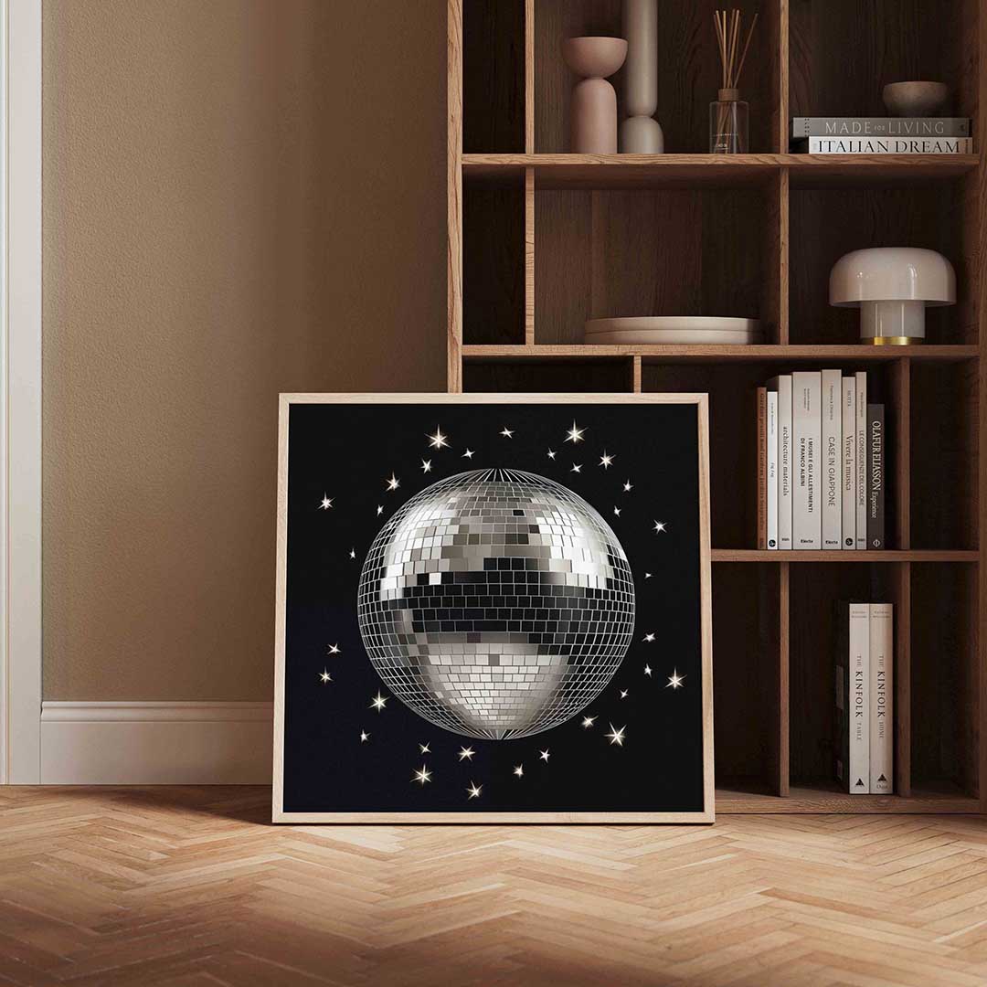 Discobal met sterren Poster