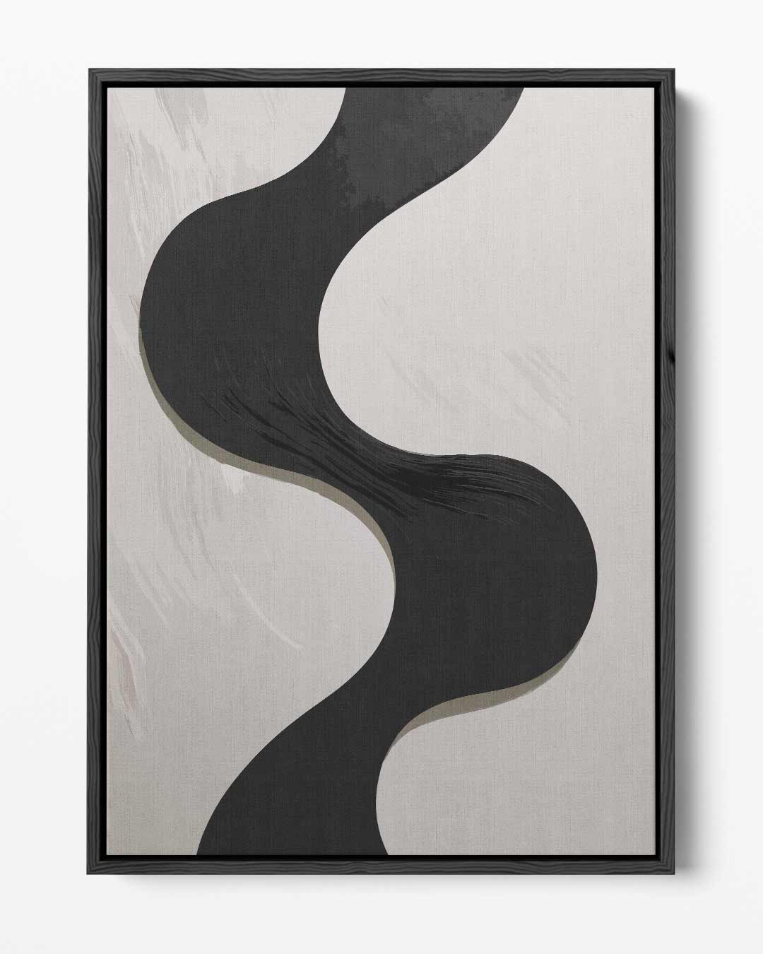 Golvende Contrasten Kunstwerk-canvas-dibond-plexiglas-wanddecoratie-WallArtistic