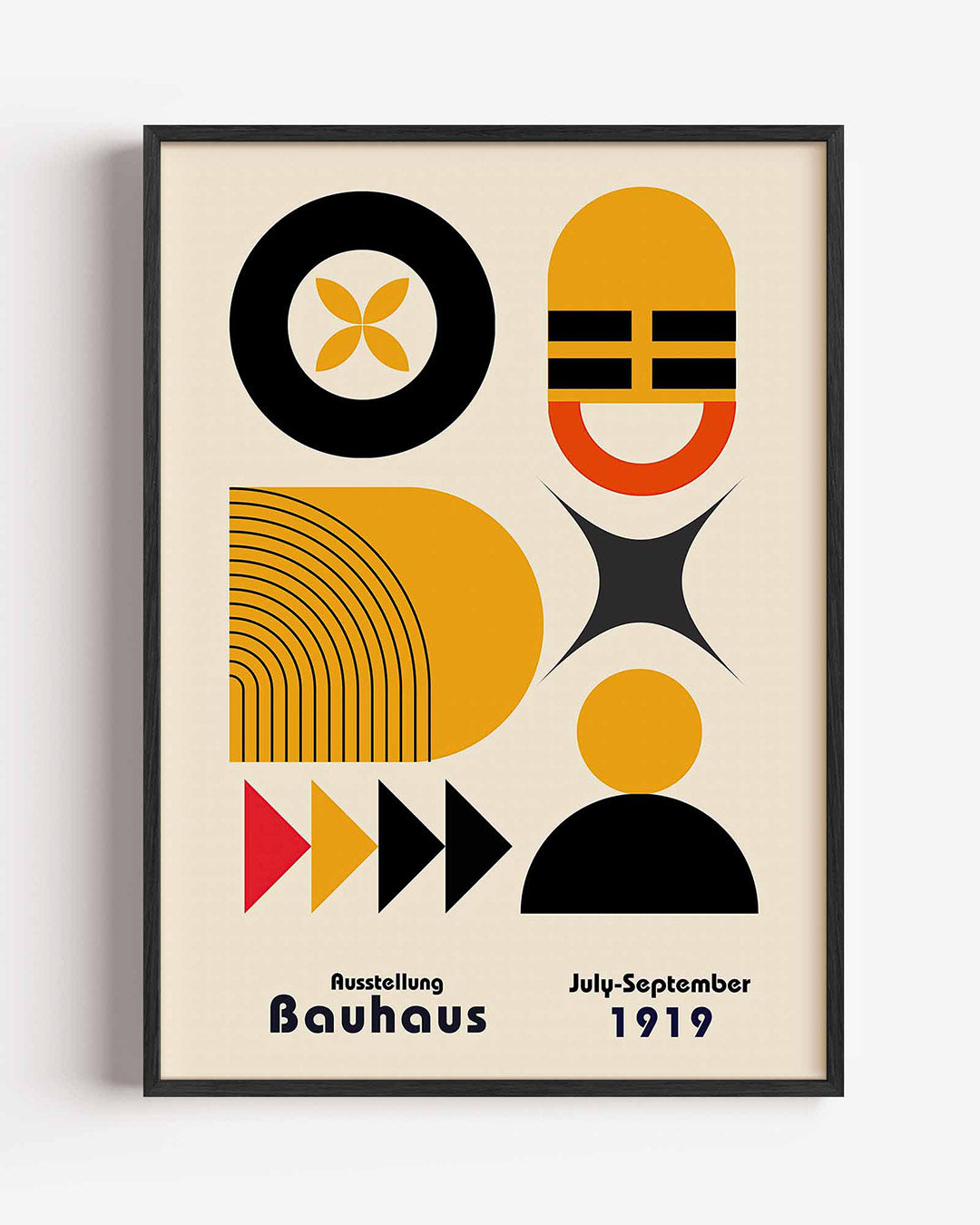 Vormen en vlakkenspel Poster