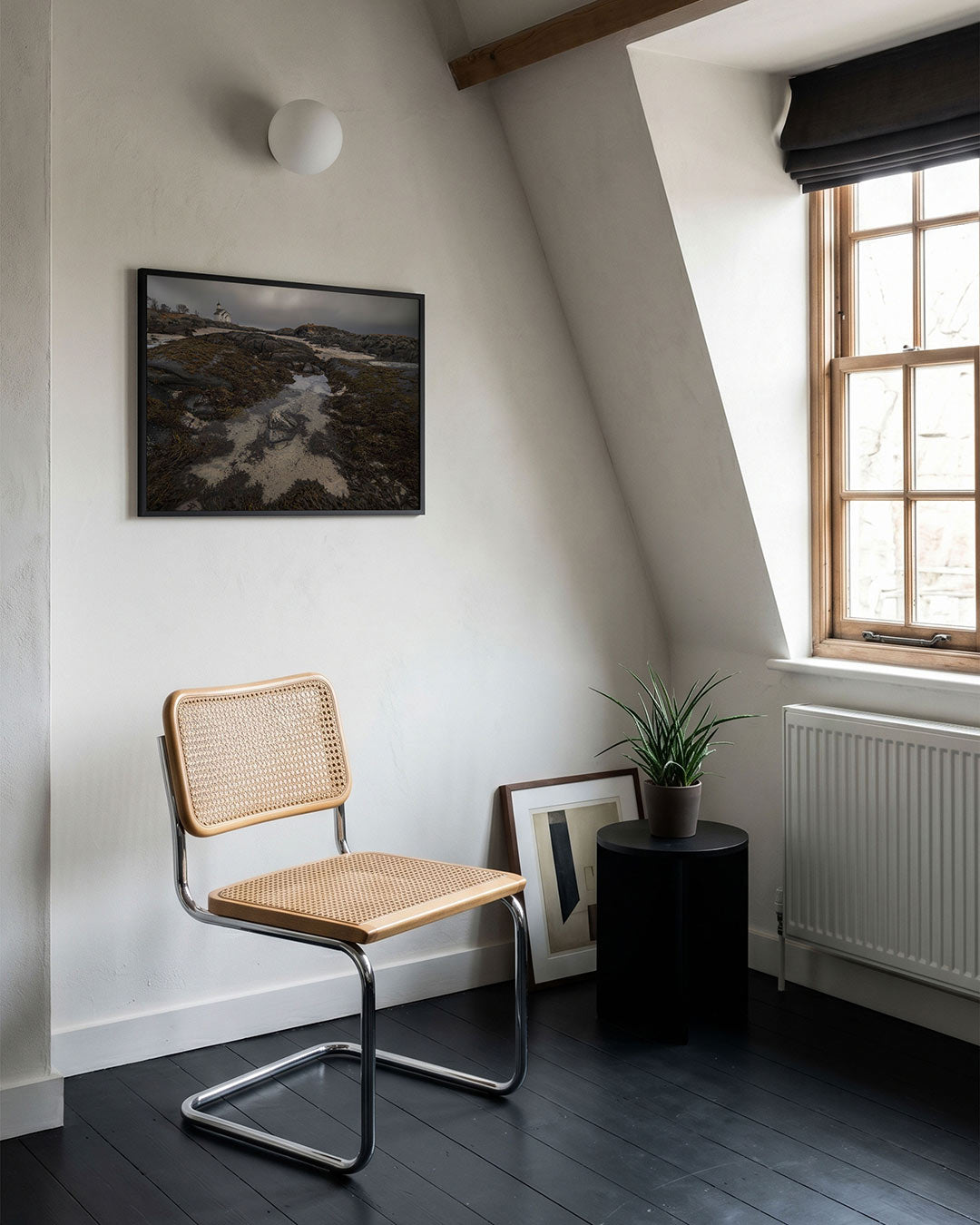 Rustieke kustkerk Poster