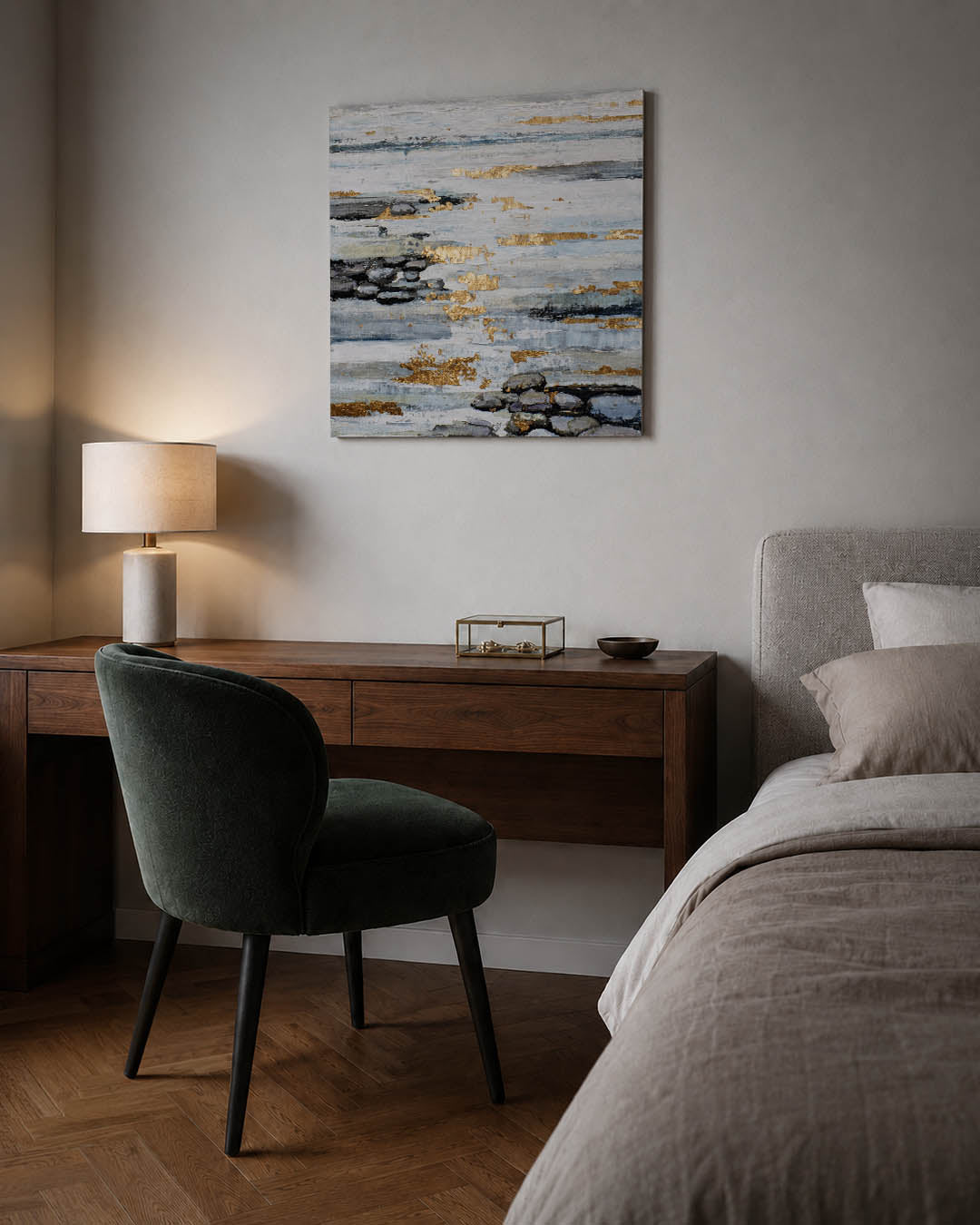 Gelaagde texturen Kunstwerk