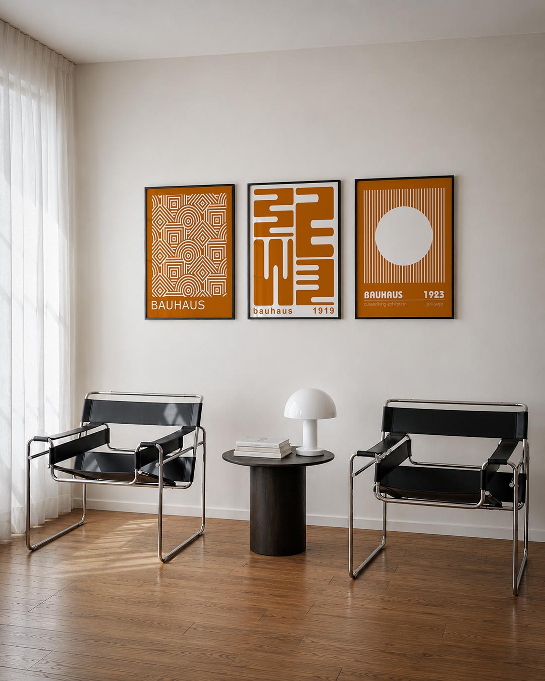 Patroon en lijnen Posterset