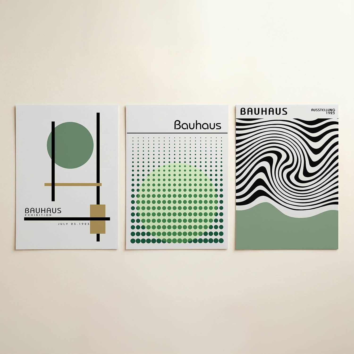 Lijnen en vlakken Posterset