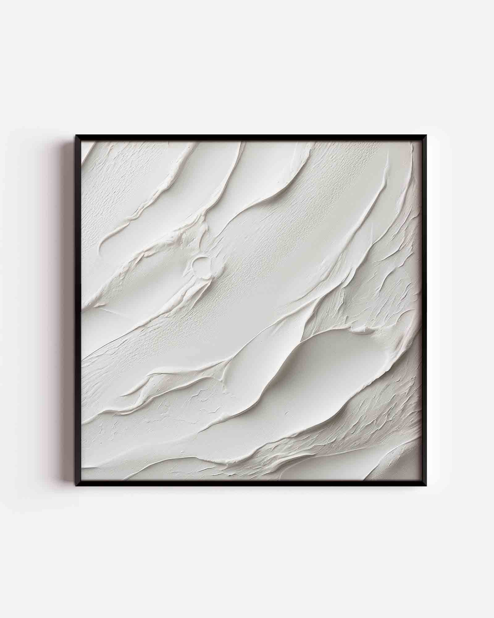 Witte textuur Poster