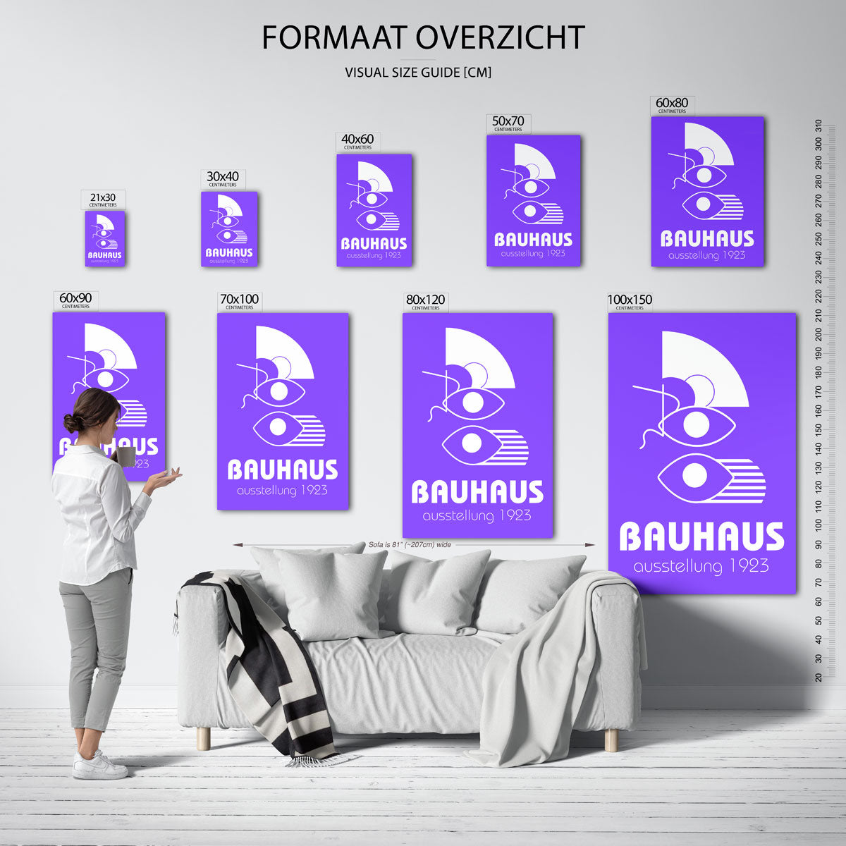 Vormen en vlakken Poster